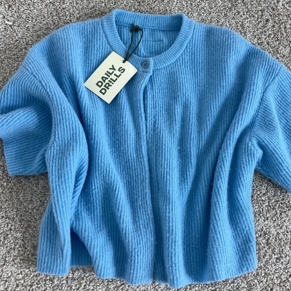 NWT Daily Drills Single Button Cardigan